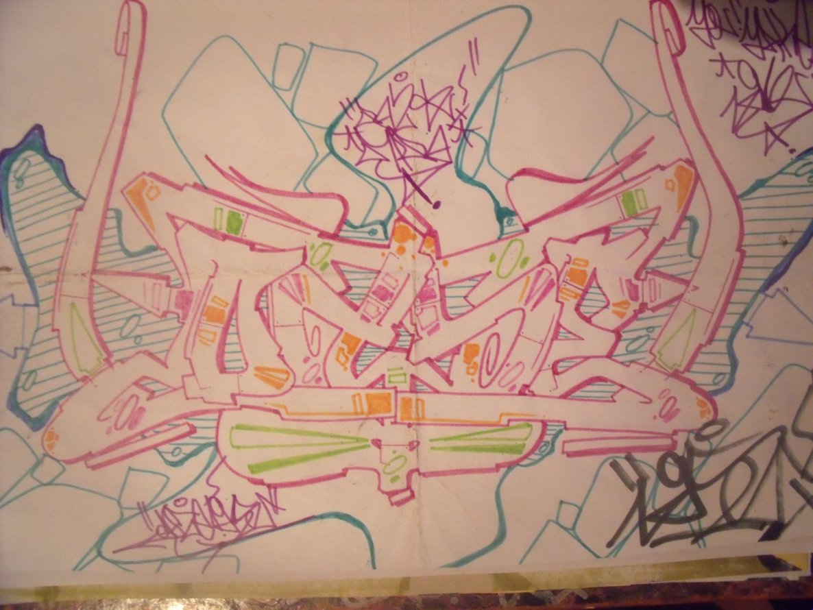 Graffiti Sketch - Photo by DAZE95 - Sketch, DAZE, 95 (2014)