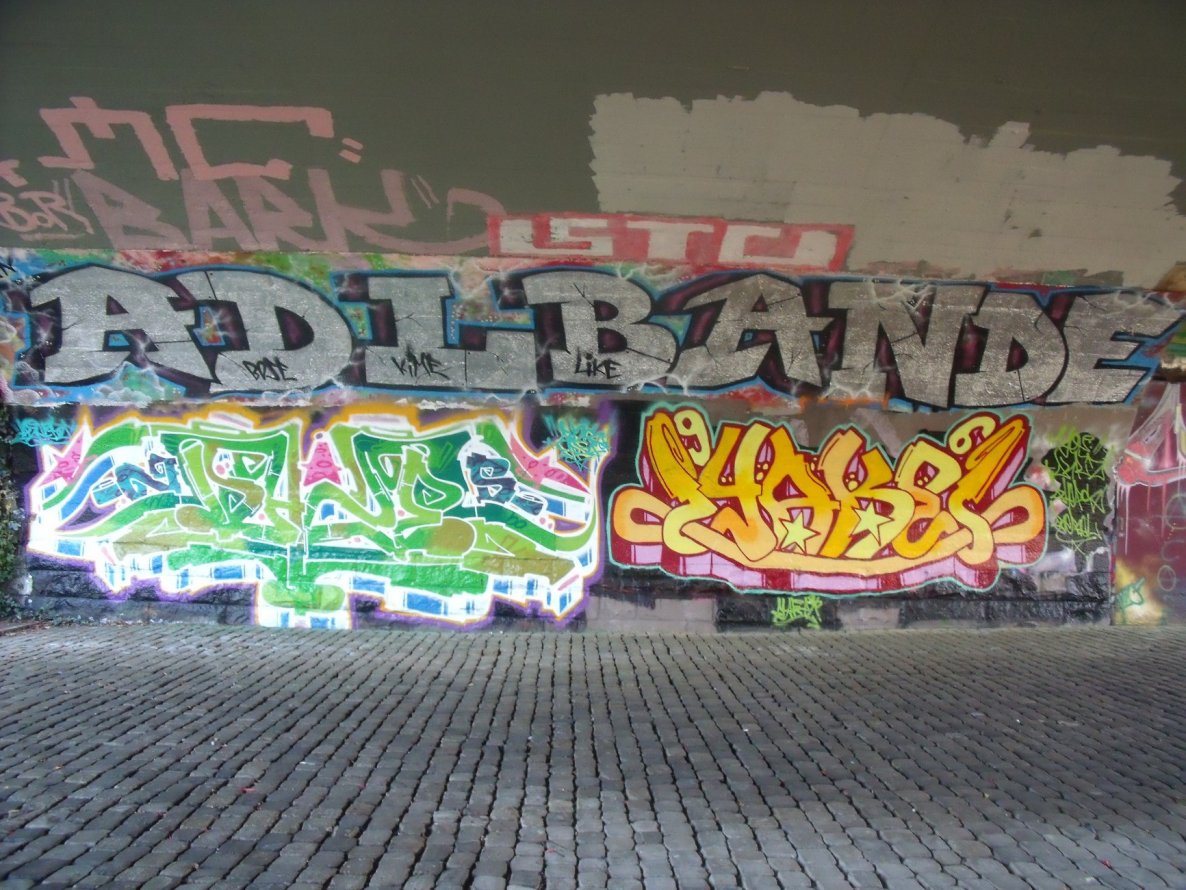Graffiti Wall - Photo by DAZE95 - Rheine, Fame, DAZE (2014)