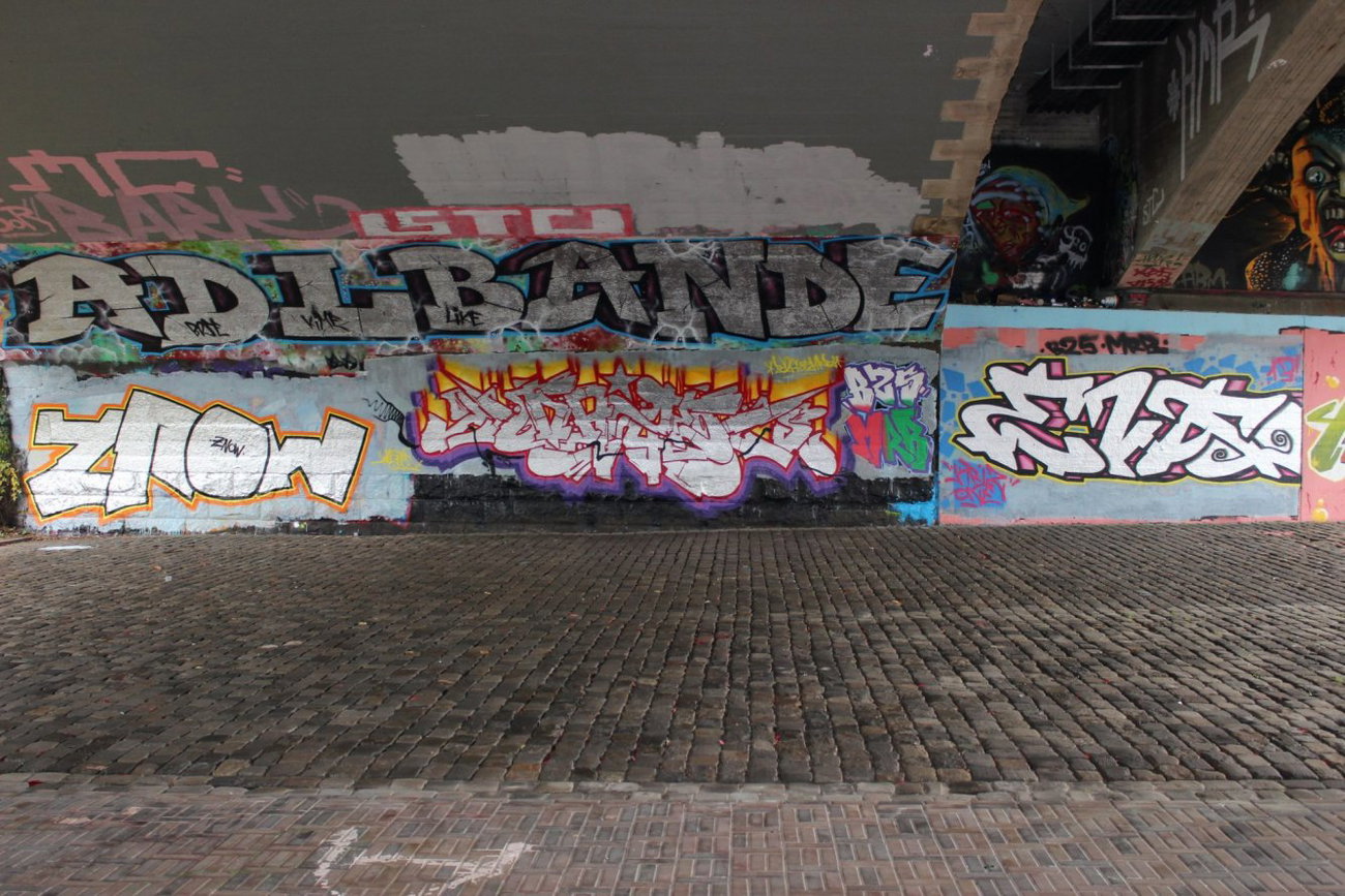 Graffiti Wall - Photo by DAZE95 - Rheine, Fame, DAZE (2013)