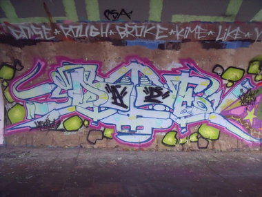 Graffiti Wall - Photo by DAZE95 - Rheine, Fame, DAZE (2015)