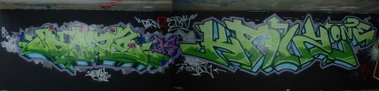 Graffiti Wall - Photo by DAZE95 - Wunstorf, Hannover, Fame (2012)