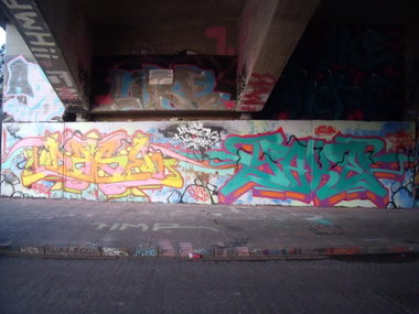Graffiti Wall - Photo by DAZE95 - Rheine, Fame, DAZE (2015)