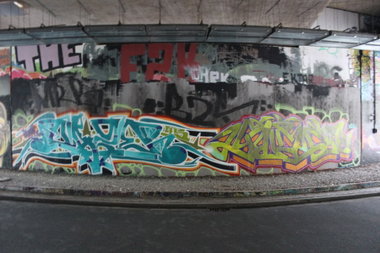 Graffiti Wall - Photo by DAZE95 - Bochum, Fame, DAZE