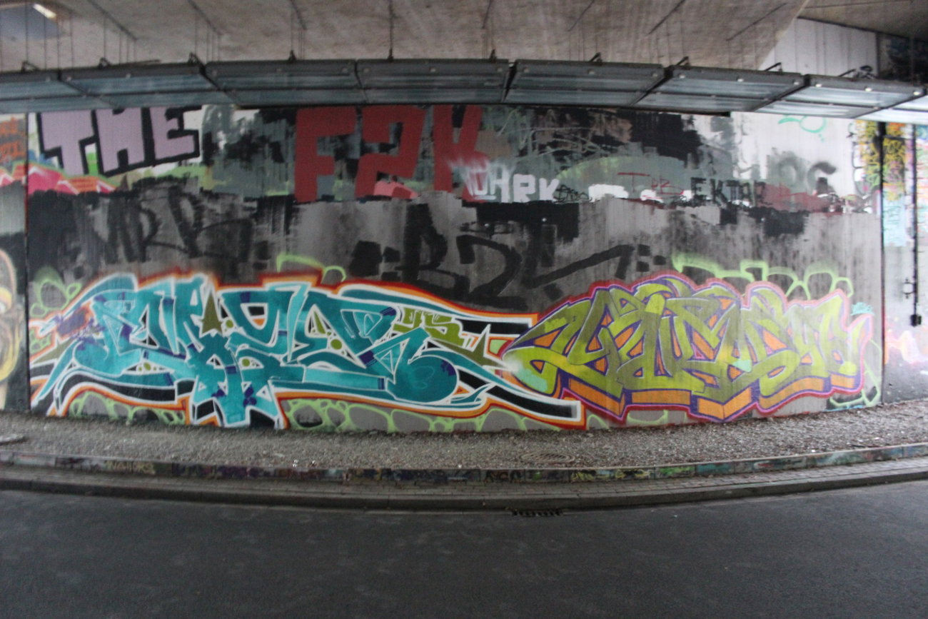 Graffiti Wall - Photo by DAZE95 - Bochum, Fame, DAZE
