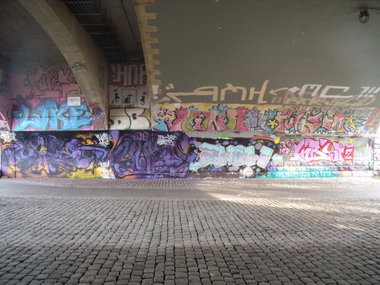 Graffiti Wall - Photo by DAZE95 - Rheine, Fame, DAZE (2014)