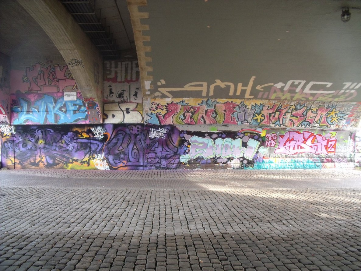 Graffiti Wall - Photo by DAZE95 - Rheine, Fame, DAZE (2014)