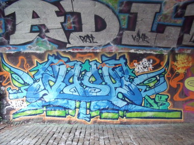 Graffiti Wall - Photo by DAZE95 - Rheine, Fame, DAZE (2014)