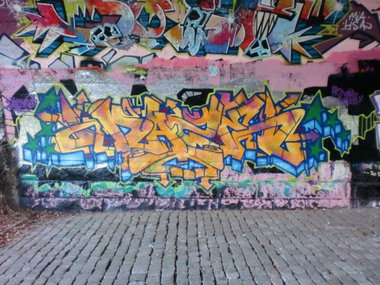 Graffiti Wall - Photo by DAZE95 - Rheine, Fame, DAZE (2012)