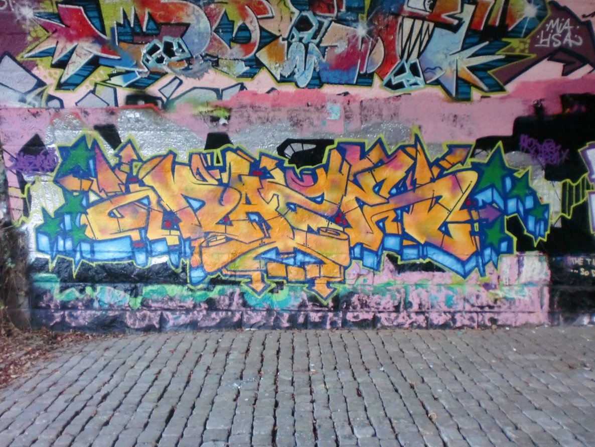 Graffiti Wall - Photo by DAZE95 - Rheine, Fame, DAZE (2012)