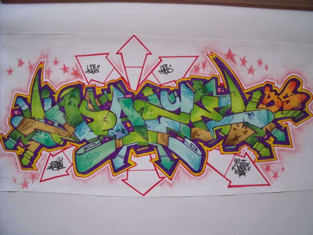 Graffiti Sketch - Photo by DAZE95 - Sketch, DAZE, 95 (2012)