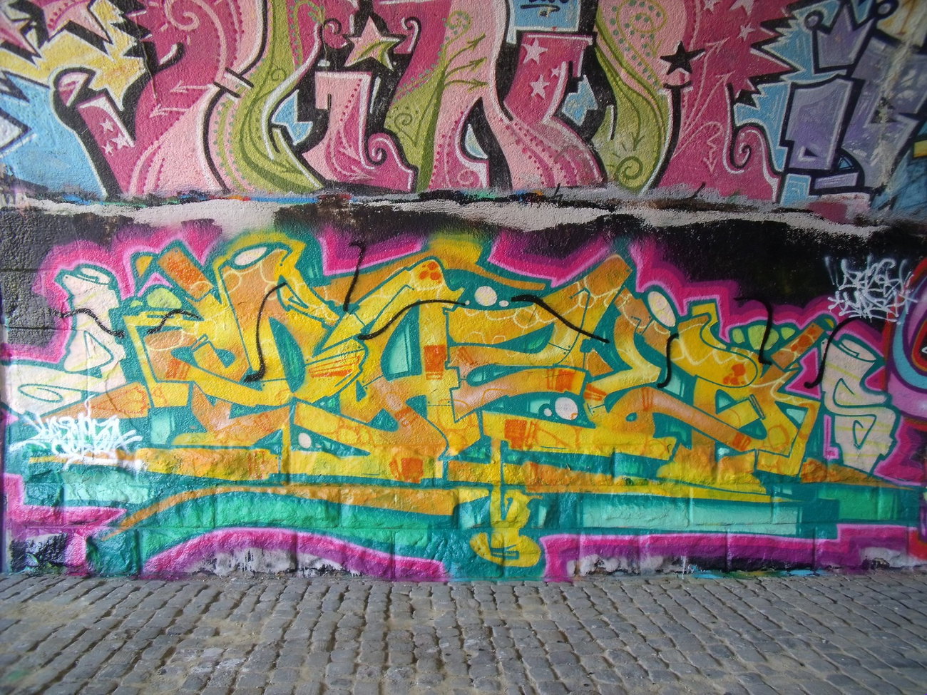 Graffiti Wall - Photo by DAZE95 - Rheine, Fame, DAZE (2015)