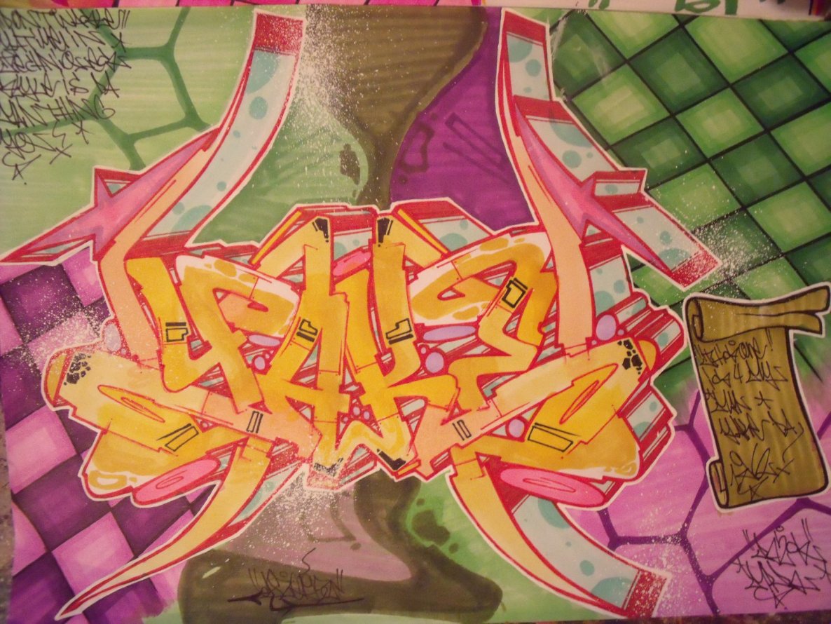 Graffiti Sketch - Photo by DAZE95 - Sketch, DAZE, 95 (2014)