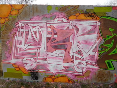 Graffiti Wall - Photo by DAZE95 - Emsdetten, Skatepark, DAZE (2017)