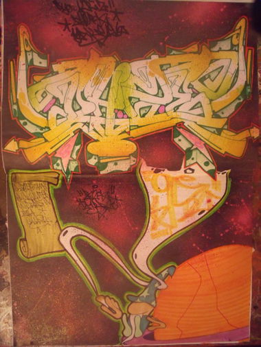 Graffiti Sketch - Photo by DAZE95 - Sketch, DAZE, 95 (2014)