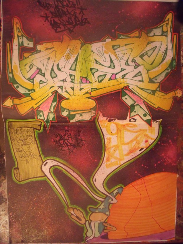 Graffiti Sketch - Photo by DAZE95 - Sketch, DAZE, 95 (2014)