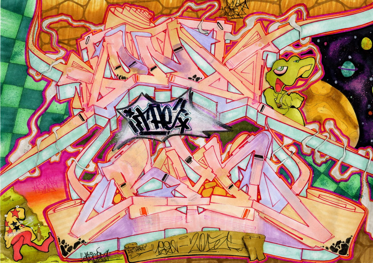 Graffiti Sketch - Photo by DAZE95 - Sketch, On, The (2015)