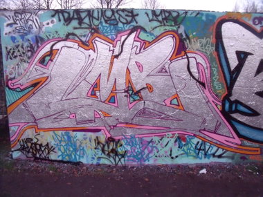 Graffiti Wall - Photo by DAZE95 - Emsdetten, Skaterpark, DAZE (2016)