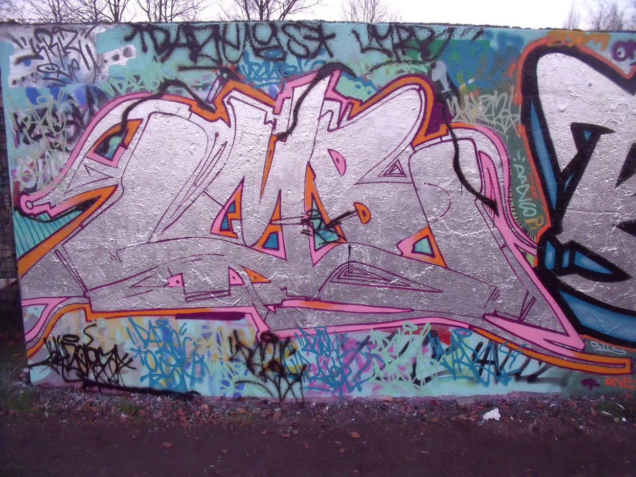 Graffiti Wall - Photo by DAZE95 - Emsdetten, Skaterpark, DAZE (2016)