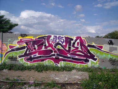 Graffiti Wall - Photo by DAZE95 - Fame, Hamburg, DAZE (2015)