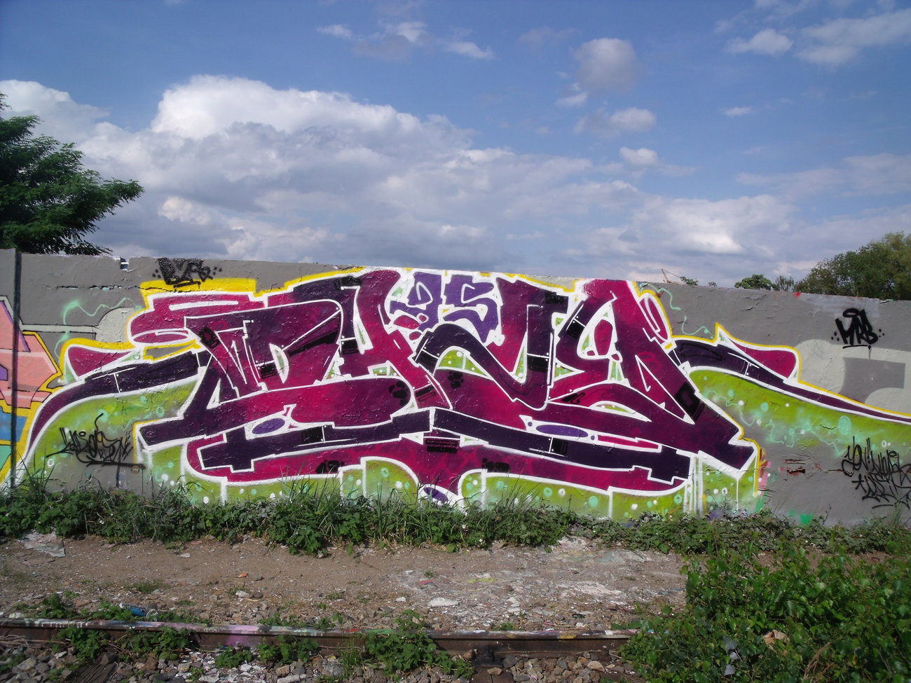 Graffiti Wall - Photo by DAZE95 - Fame, Hamburg, DAZE (2015)