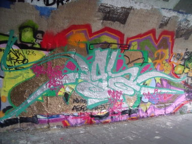 Graffiti Wall - Photo by DAZE95 - Rheine, Fame, DAZE (2015)