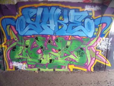 Graffiti Wall - Photo by DAZE95 - Rheine, Fame, DAZE (2015)