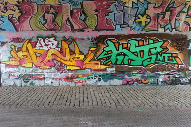 Graffiti Wall - Photo by DAZE95 - Rheine, Fame, DAZE (2014)