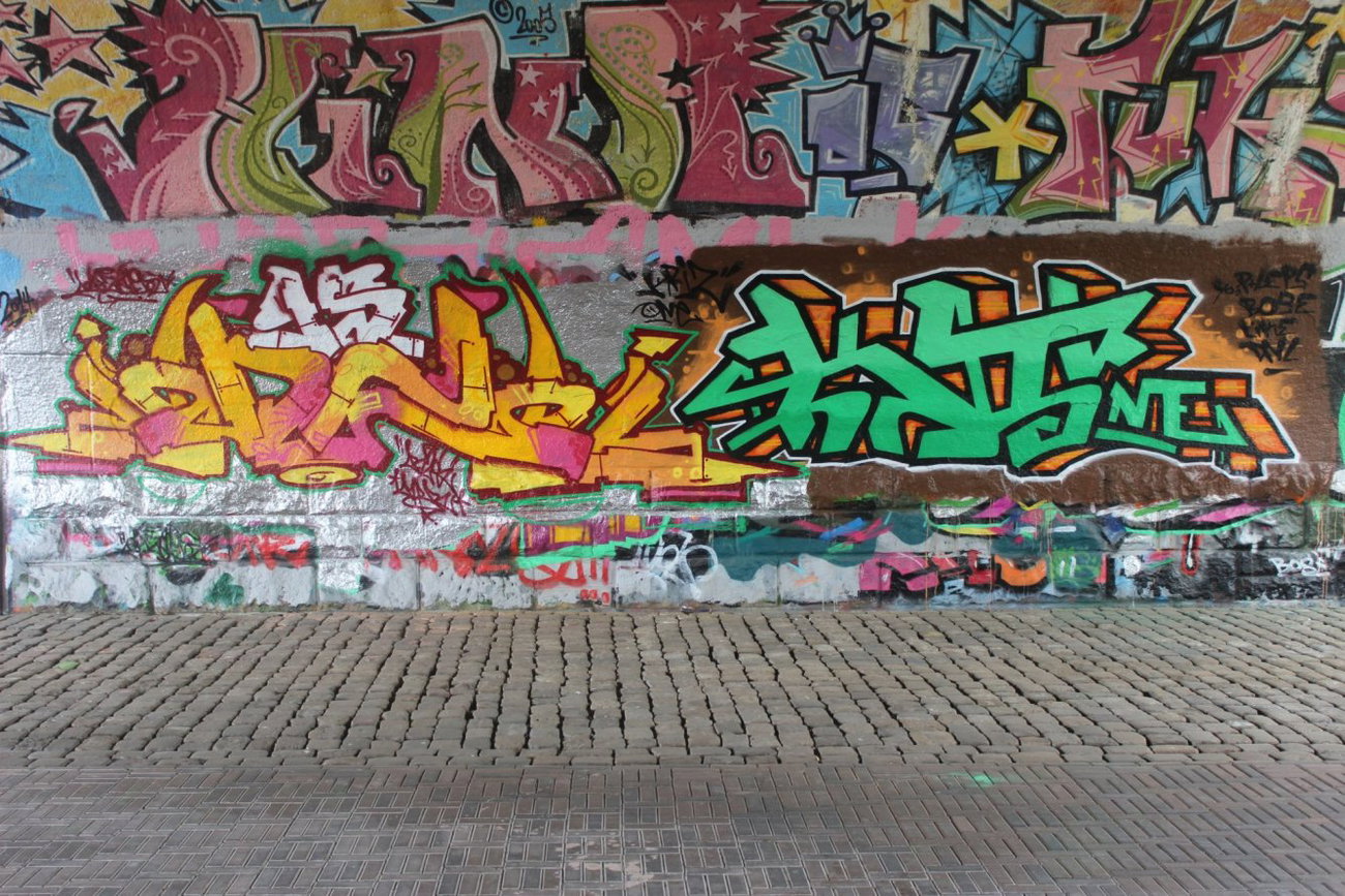 Graffiti Wall - Photo by DAZE95 - Rheine, Fame, DAZE (2014)