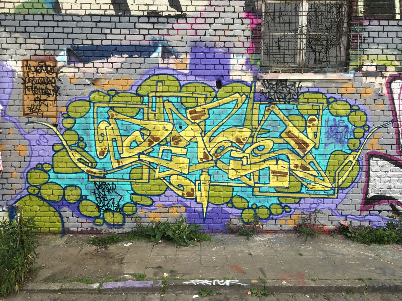 Graffiti Wall - Photo by DAZE95 - Münster, Hawerkamp, Hall (2017)