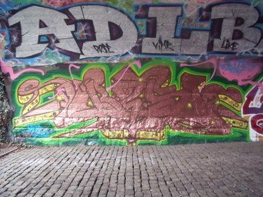 Graffiti Wall - Photo by DAZE95 - Rheine, Fame, DAZE (2014)