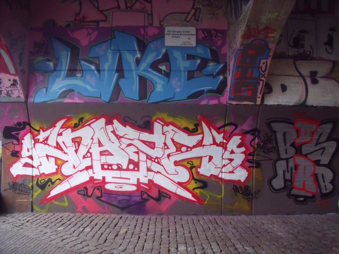 Graffiti Wall - Photo by DAZE95 - Rheine, Fame, DAZE (2014)