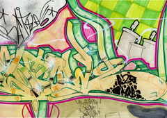 Graffiti Sketch - Photo by DAZE95 - Sketch, DAZE, 95 (2015)