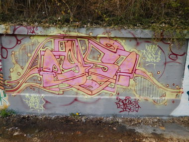 Graffiti Wall - Photo by DAZE95 - Emsdetten, Skatepark, Fame (2017)