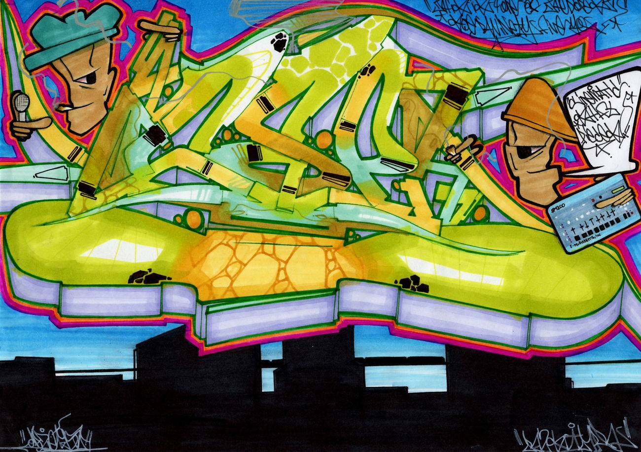 Graffiti Sketch - Photo by DAZE95 - Sketch, DAZE, 95 (2015)