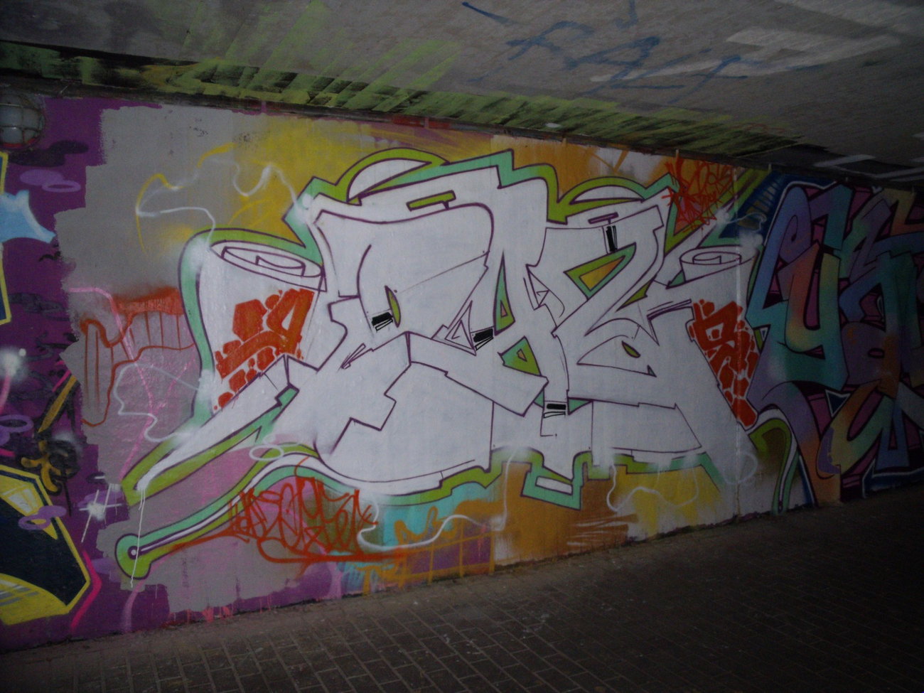 Graffiti Wall - Photo by DAZE95 - Münster, KinderBach, Kinderhaus (2015)
