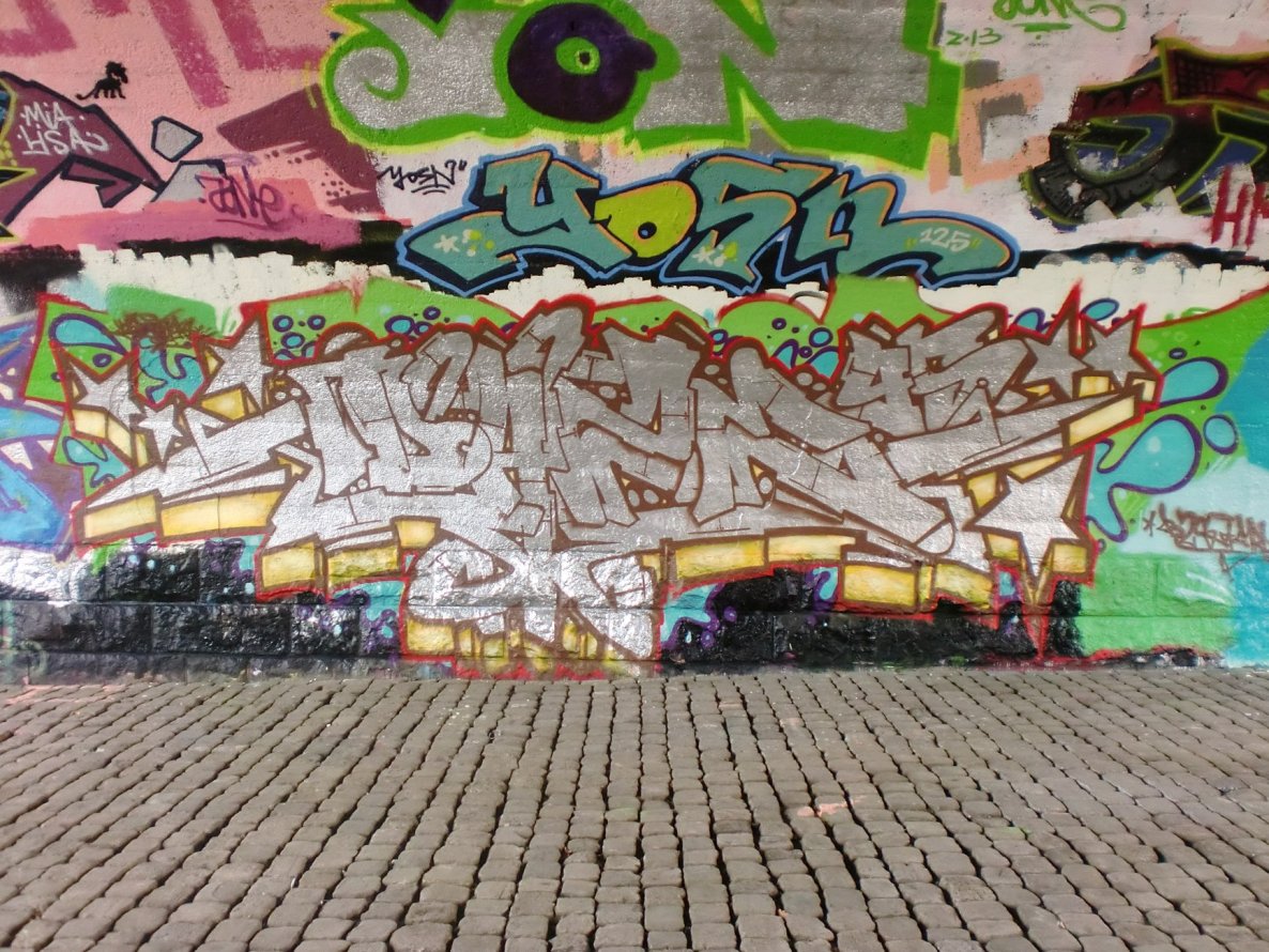 Graffiti Wall - Photo by DAZE95 - Rheine, Fame, DAZE (2013)