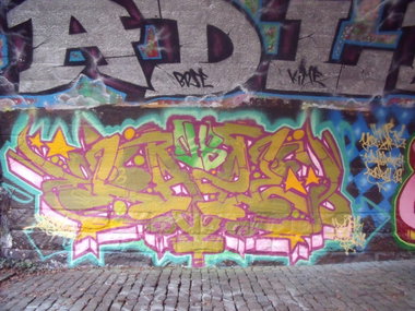 Graffiti Wall - Photo by DAZE95 - Rheine, Fame, DAZE (2014)