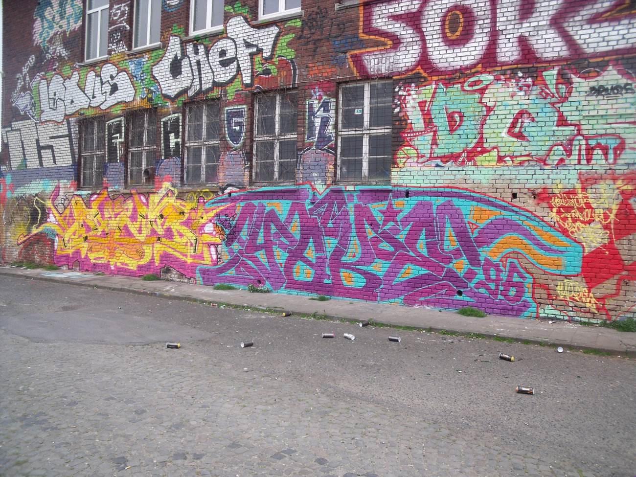 Graffiti Wall - Photo by DAZE95 - Münster, Hawerkamp, DAZE (2015)