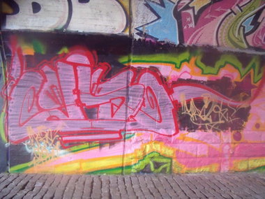 Graffiti Wall - Photo by DAZE95 - Rheine, Fame, DAZE (2015)