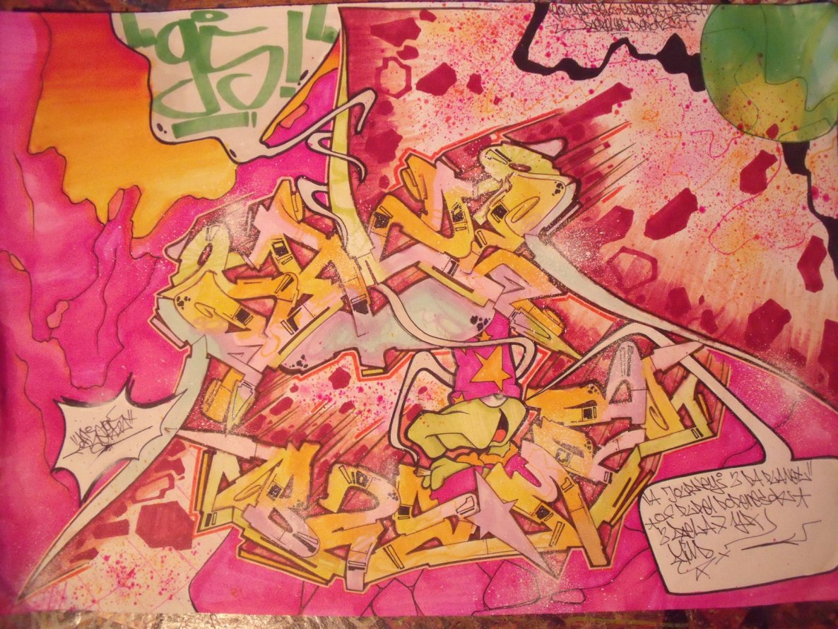 Graffiti Sketch - Photo by DAZE95 - Sketch, DAZE, 95 (2015)