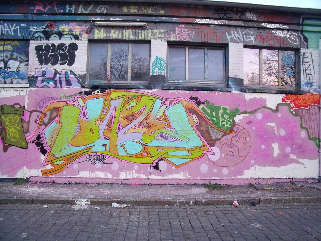 Graffiti Wall - Photo by DAZE95 - Hannover, Glocksee, DAZE (2016)