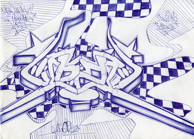 Graffiti Sketch - Photo by DAZE95 - Sketch, DAZE, 95 (2015)