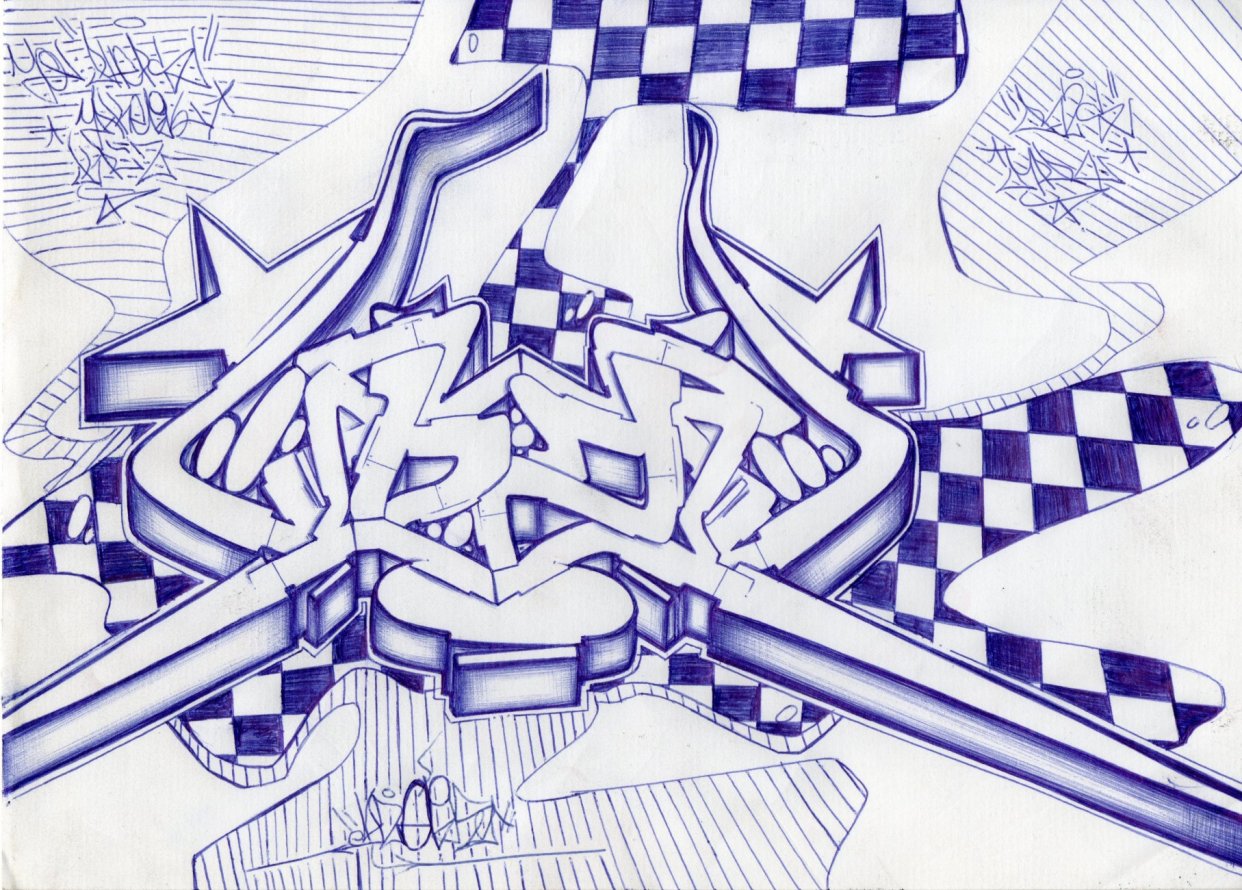 Graffiti Sketch - Photo by DAZE95 - Sketch, DAZE, 95 (2015)