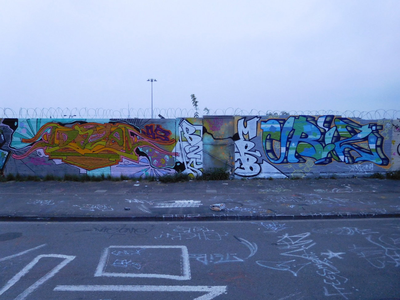 Graffiti Wall - Photo by DAZE95 - Münster, Hawerkamp, DAZE (2016)