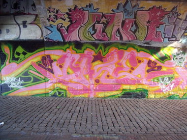 Graffiti Wall - Photo by DAZE95 - Rheine, Fame, DAZE (2015)