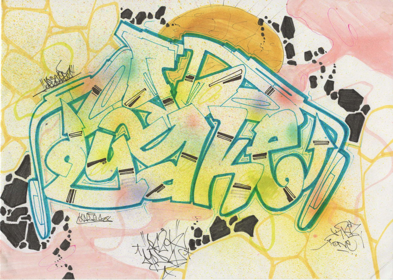 Graffiti Sketch - Photo by DAZE95 - Sketch, DAZE, 95 (2015)