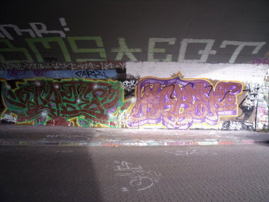 Graffiti Wall - Photo by DAZE95 - Rheine, Fame, DAZE (2014)