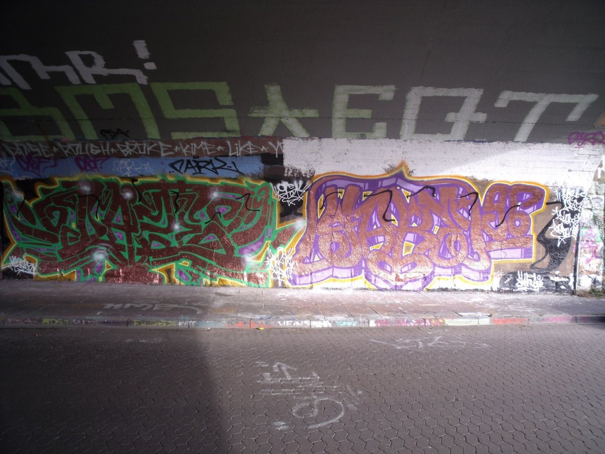 Graffiti Wall - Photo by DAZE95 - Rheine, Fame, DAZE (2014)