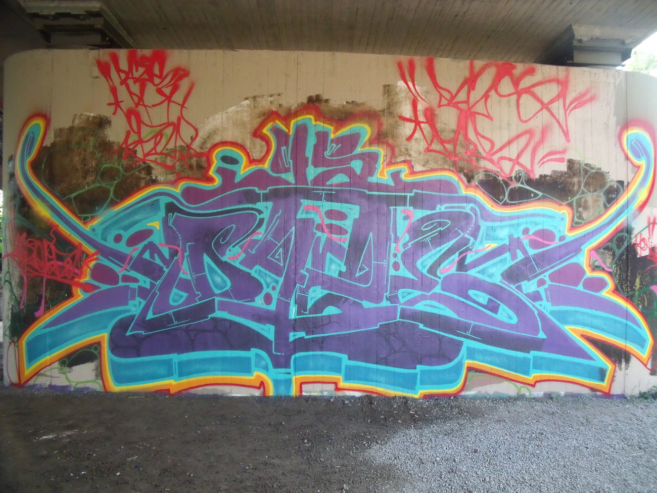 Graffiti Wall - Photo by DAZE95 - Wunstorf, Fame, DAZE (2015)