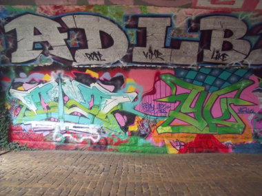 Graffiti Wall - Photo by DAZE95 - Rheine, Fame, DAZE (2015)